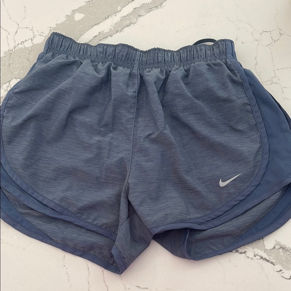 Nike Women's Athletic Shorts in Slate Blue
